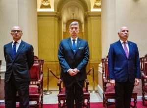corte suprema, Horacio Rosatti, Carlos Rosenkrantz y Ricardo Lorenzetti