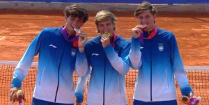 Lautaro Midón, Juan Manuel La Serna y Luciano Ambrogi