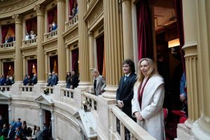 MILEI Y KARINA EN DIPUTADOS