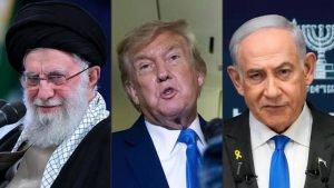 Trump, Netanyahu, Jamenei