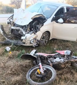 accidente en quines