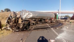 accidente fatal en balde