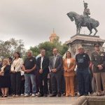 Una bandera, aplausos y lágrimas: el recuerdo vivo de Malvinas en San Luis