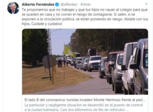 alberto fernandez twitter