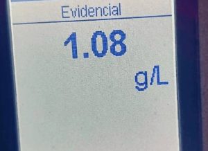 alcoholemia positiva en san luis