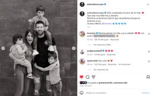 antonella posteo cumple messi