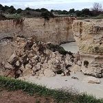 Final trágico en San Valentín: Colapsó el Arco de los Enamorados en el sur de Italia