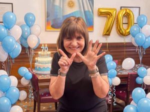 bullrich 70 anos
