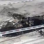 Una camioneta cayó en un pozo abierto por la Municipalidad de San Luis