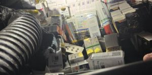 cargamento ilegal de antibioticos