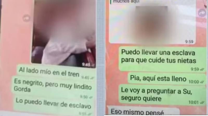 chat racismo en brasil