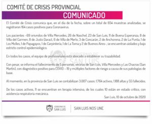 comunicadio comite de crisis