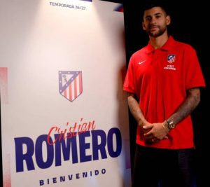 cuti romero atletico