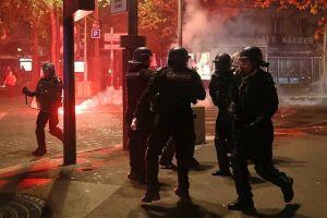 disturbios en Champions League
