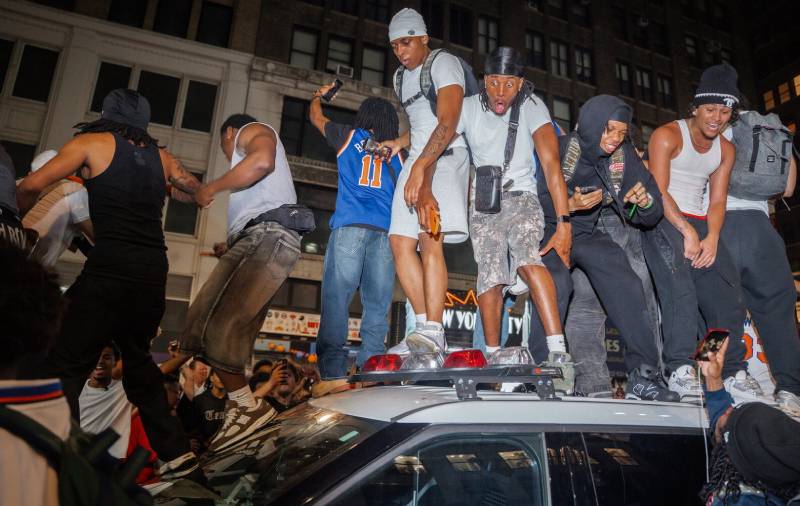 disturbios en ny knicks