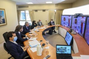 gobernadores con fernandez por pandemia