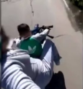 imprudencia en la moto