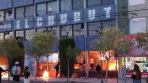 incendiaron el chubut