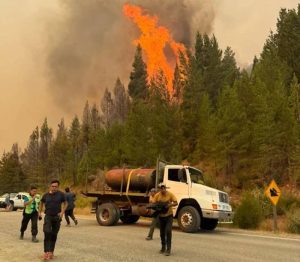incendios en chubut
