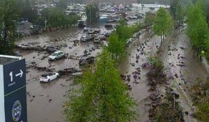 inundacion en santiago de chile