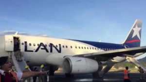 latam incendio turbina