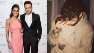 liam con cheryl y su hijo