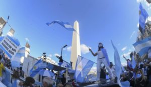 marcha contra el gobierno