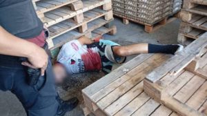 mato al ladron en una distribuidora