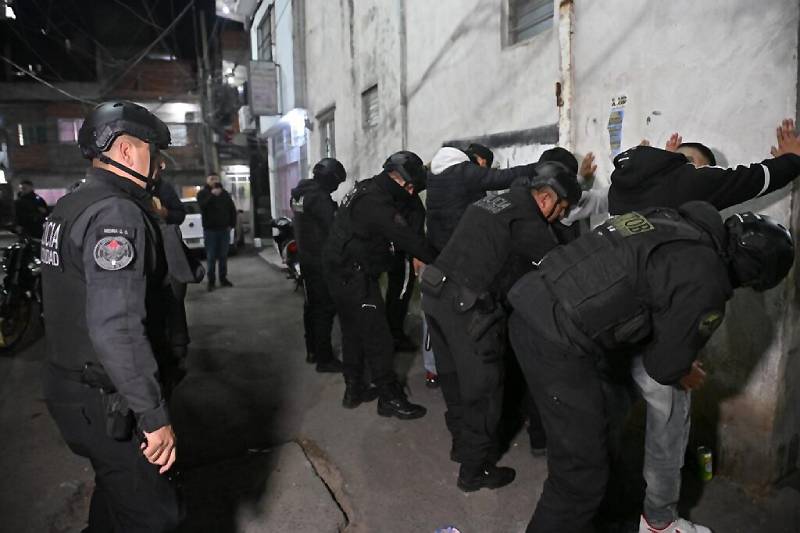 megaoperativo en villas caba