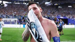 messi lagrimas