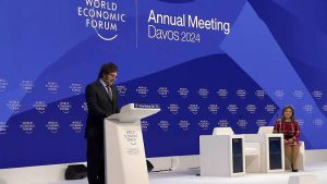 milei en davos