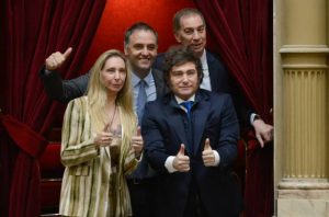 milei en la jura diputados