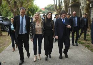 milei, karina, adorni y pettovello