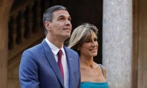 pedro sanchez y su mujer