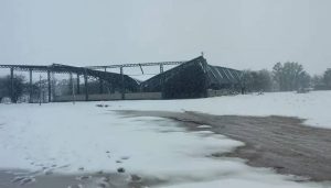 polideportivo derrumbado
