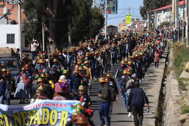 protesta bolivia