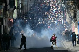 protesta en bolivia