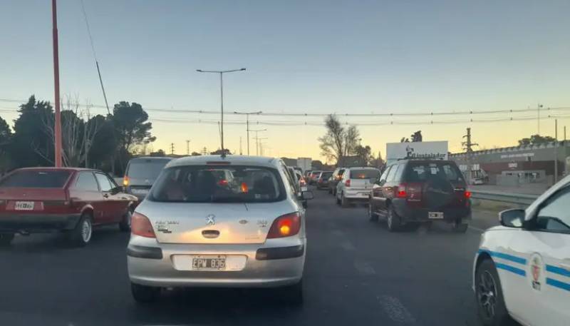 trafico en san luis