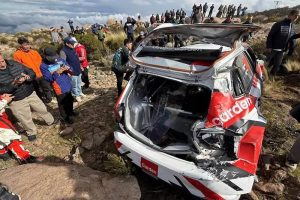 tragedia en rally