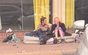 zulma lobato en la calle